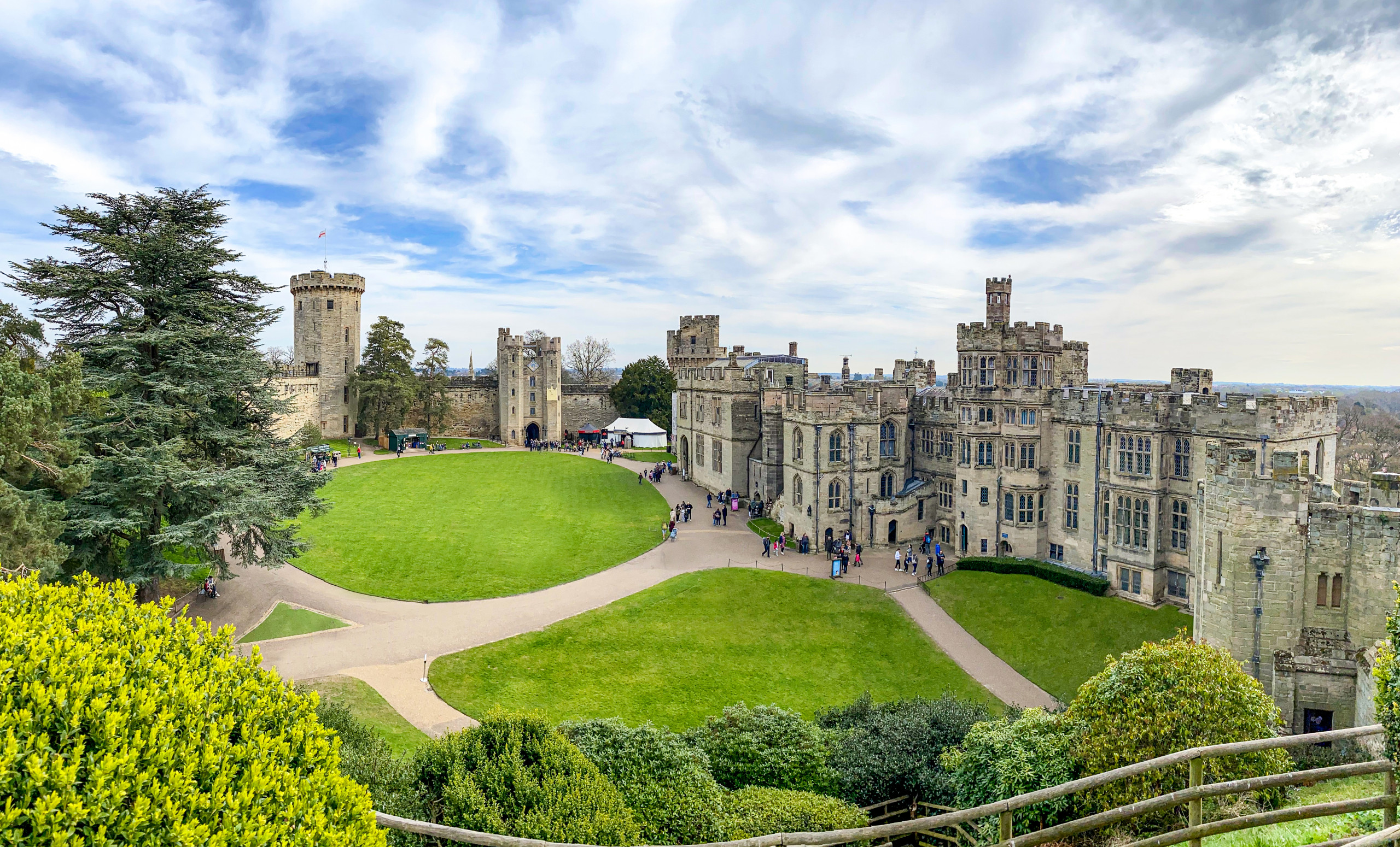 Warwick Castle Panoramic taken with iPhone 11 Pro